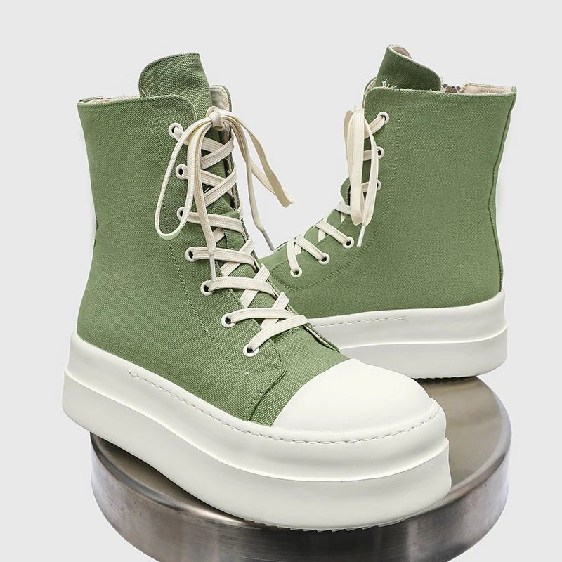 Maden Vintage Canvas Outdoor Boots - Retro Amekaji Style - StepByStepNow