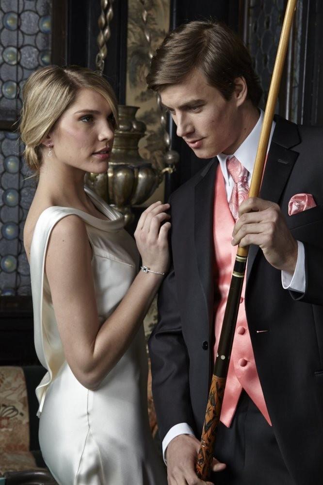 "Madrid" Black Tuxedo Jacket Notch (Separates) - StepByStepNow