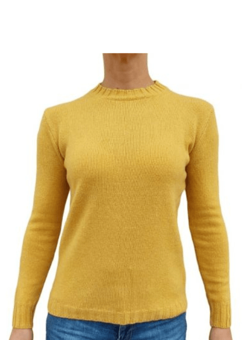 Maglia Donna Girocollo in Cashmere Rigenerato - StepByStep