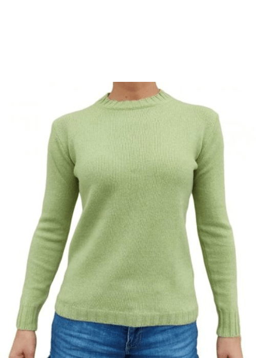 Maglia Donna Girocollo in Cashmere Rigenerato - StepByStep