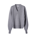 Maglia Donna Scollo a V Misto Cashmere Lana Merino e Seta - StepByStep