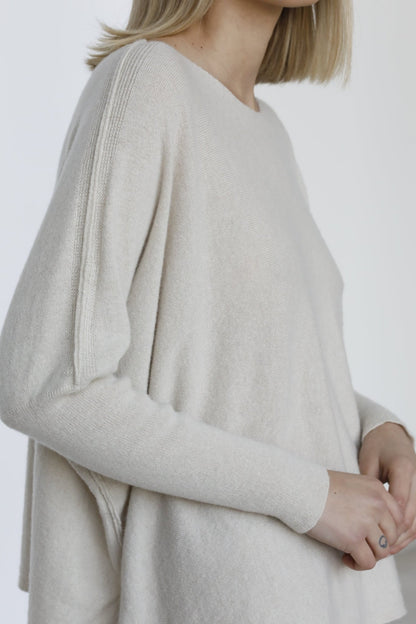 Maglia fit a scatola in Lana - Margot - StepByStep