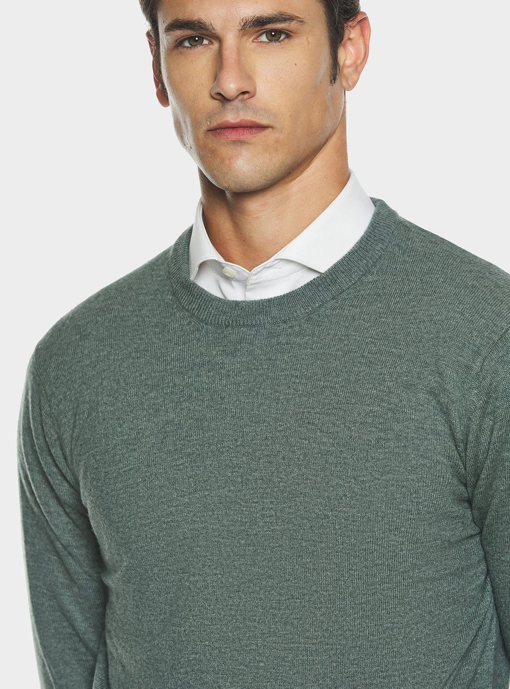 Maglia girocollo in lana cashmere - StepByStep