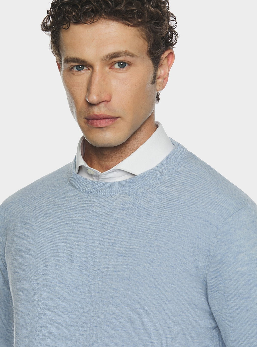 Maglia girocollo in lana cashmere - StepByStep