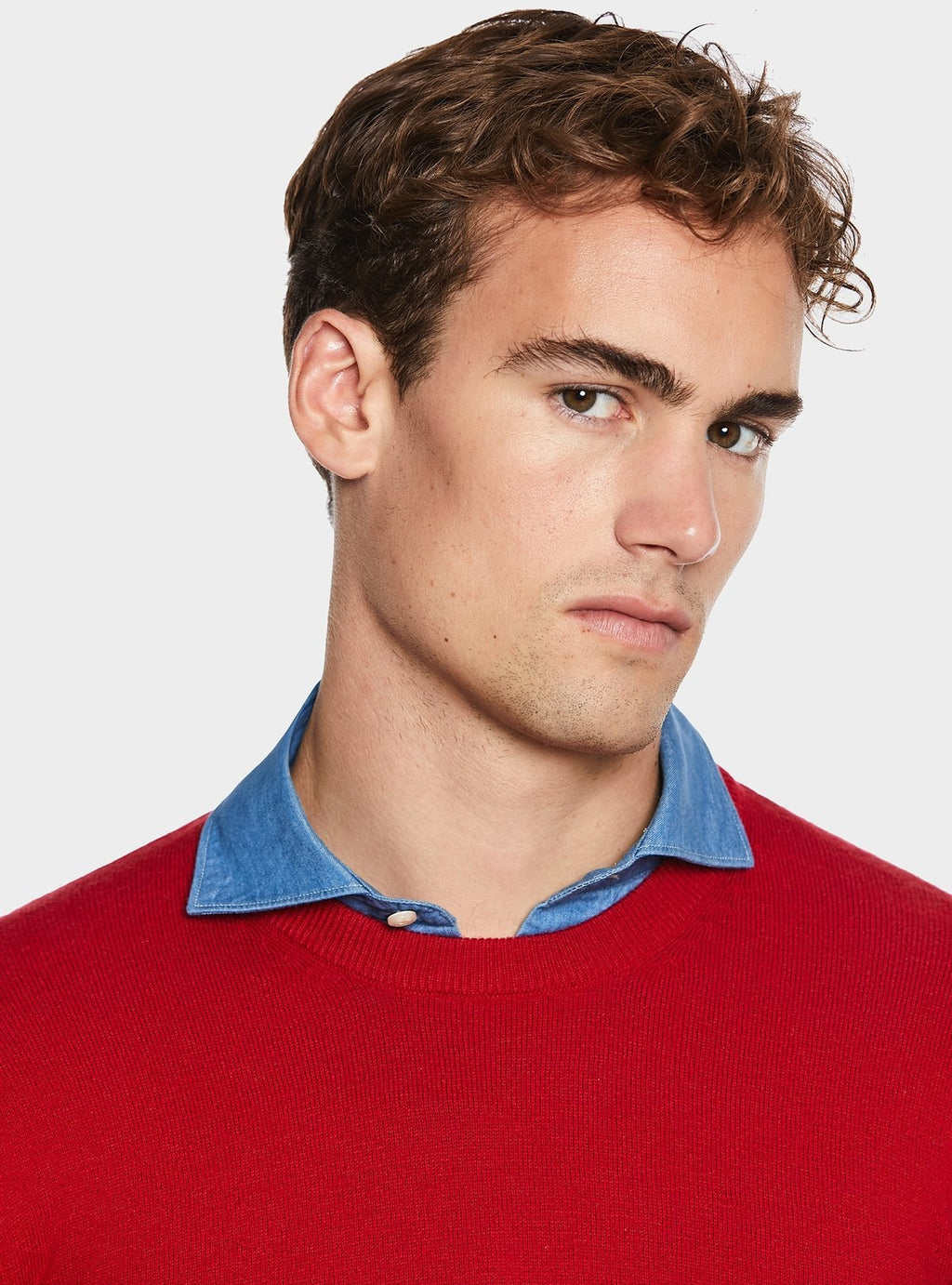 Maglia girocollo in lana cashmere - StepByStep