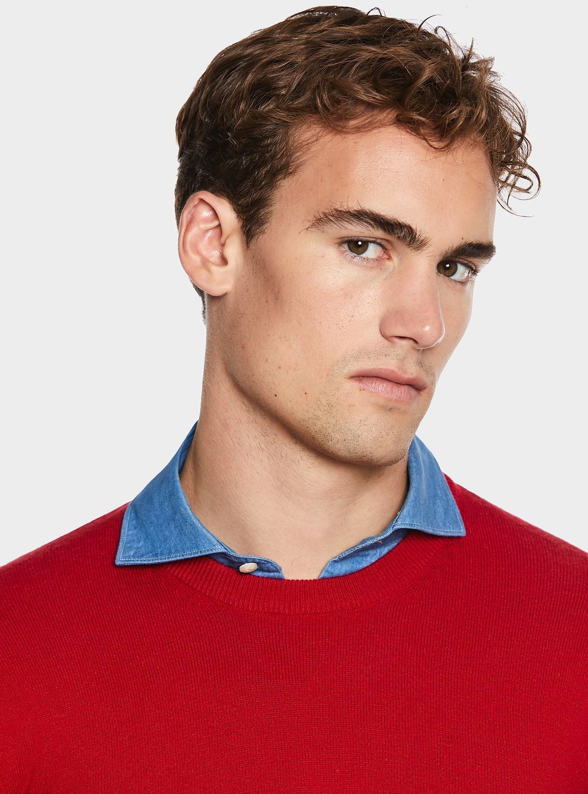 Maglia girocollo in lana cashmere - StepByStep