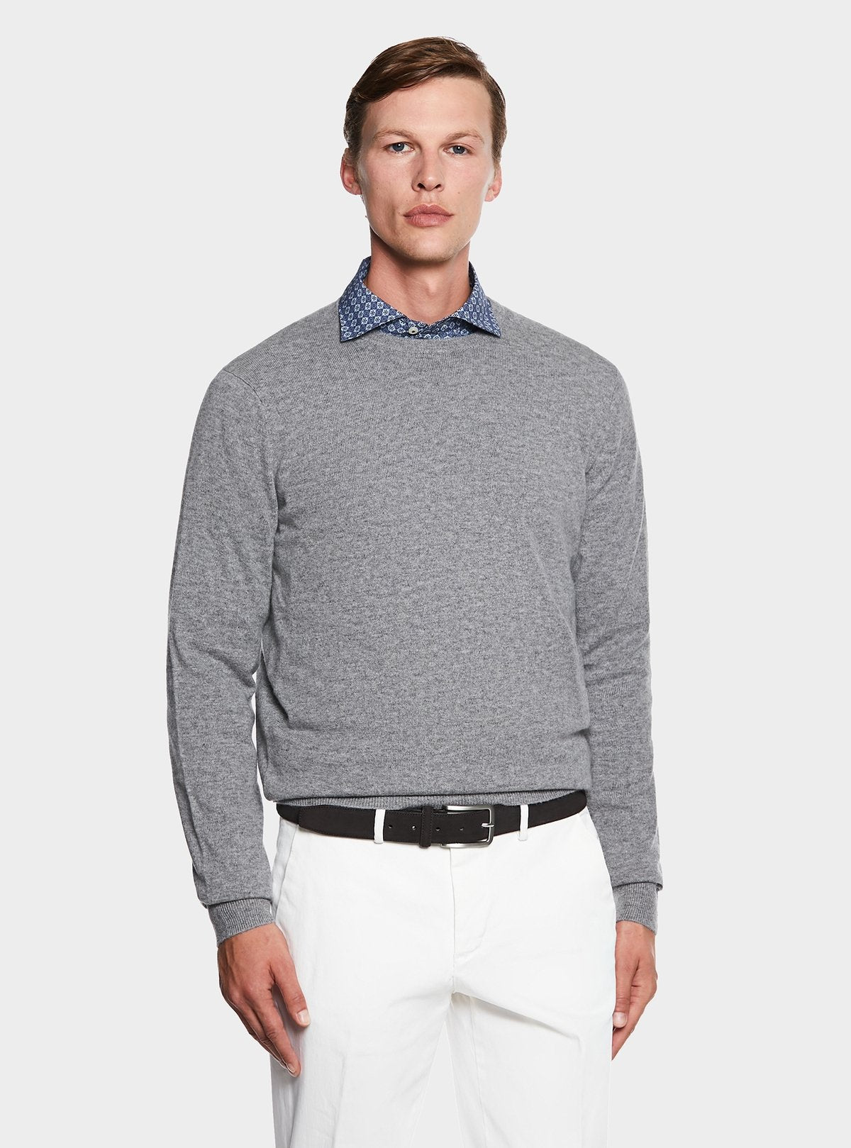 Maglia girocollo in lana cashmere - StepByStep