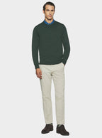 Maglia girocollo in pura lana merino - StepByStep