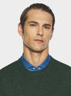 Maglia girocollo in pura lana merino - StepByStep