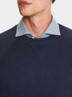 Maglia girocollo misto cashmere taglio felpa - StepByStep