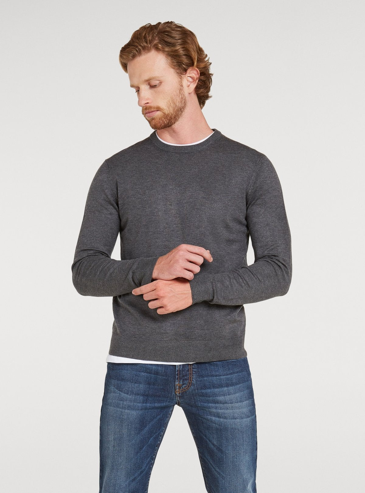 Maglia girocollo tinta unita - StepByStep