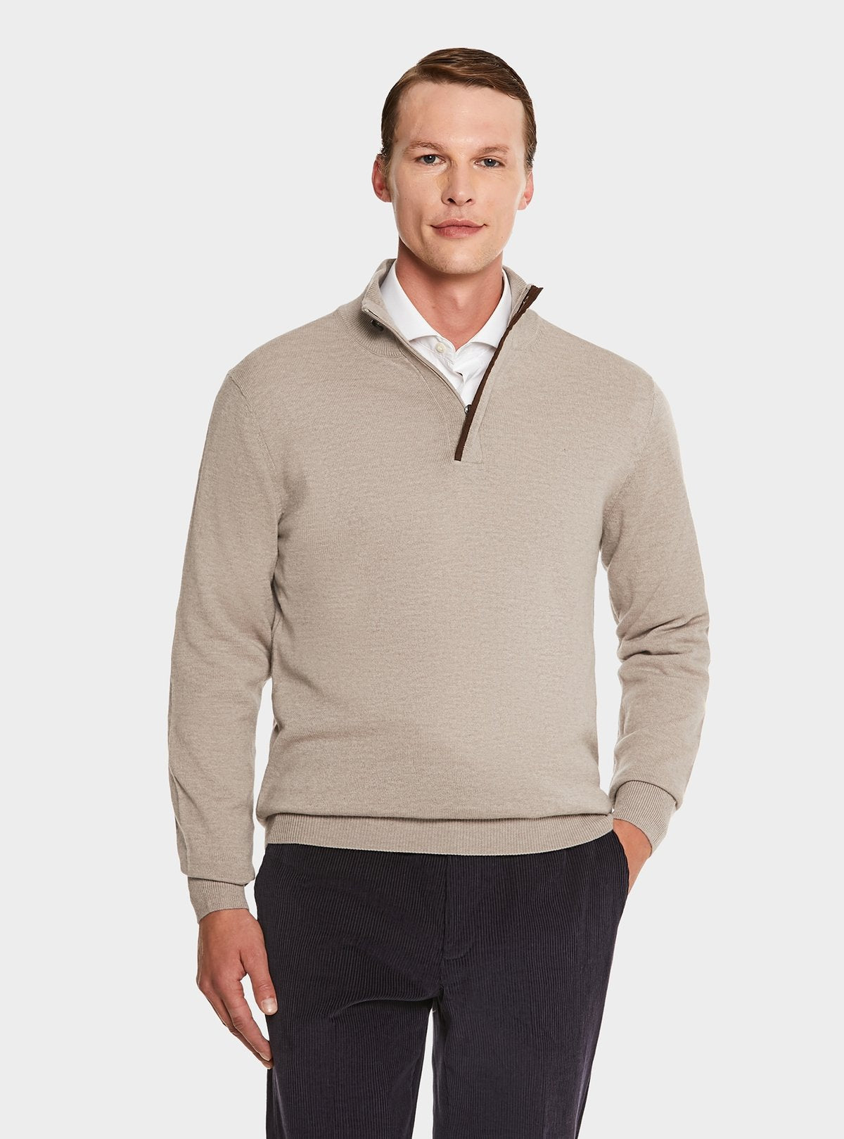 Maglia mock neck in misto cashmere - StepByStep