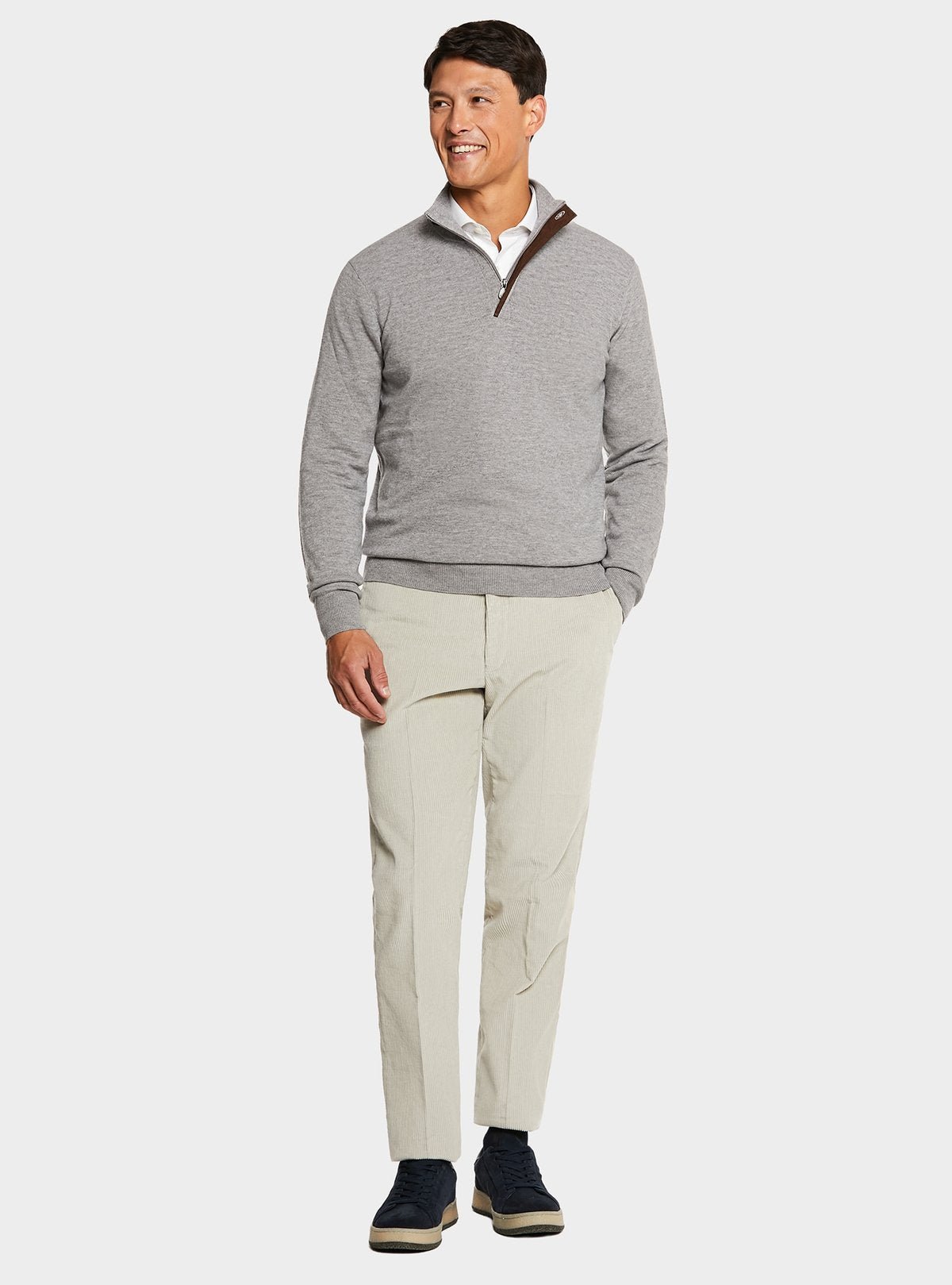 Maglia mock neck in misto cashmere - StepByStep