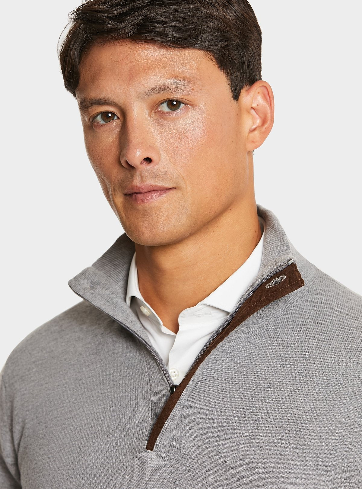 Maglia mock neck in misto cashmere - StepByStep