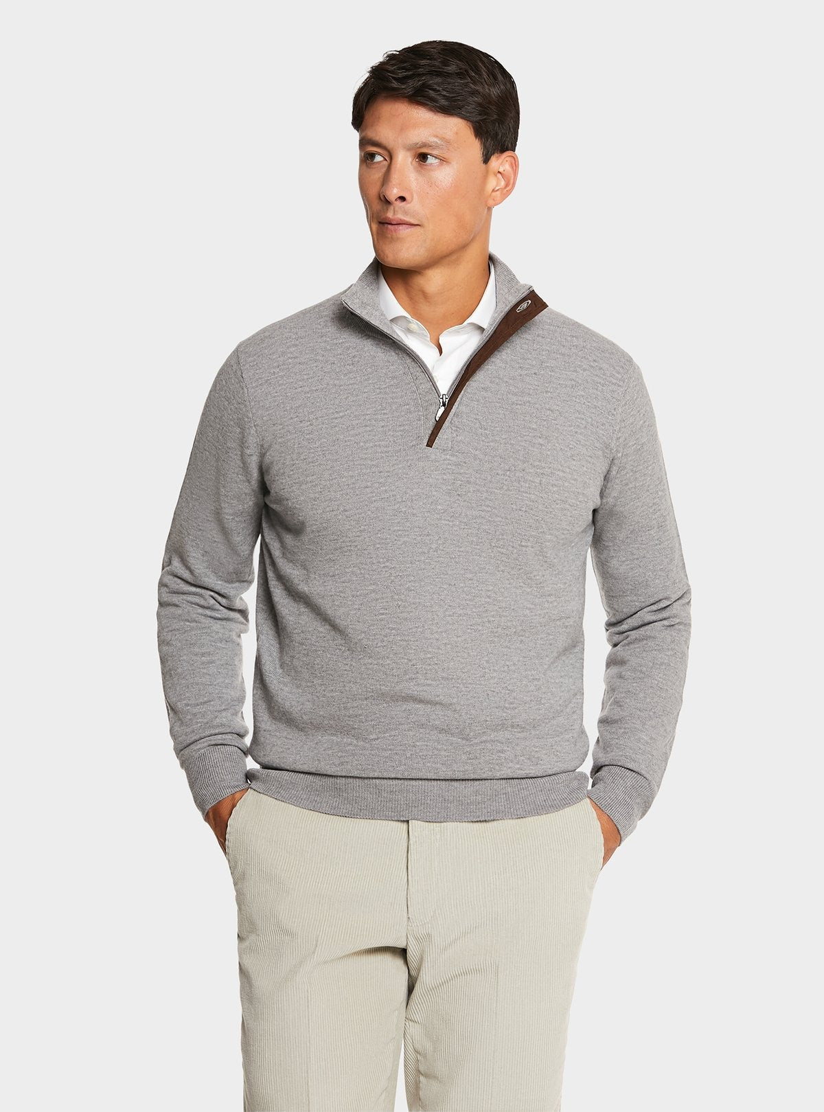 Maglia mock neck in misto cashmere - StepByStep