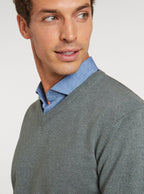 Maglia scollo a V in lana e cashmere - StepByStep