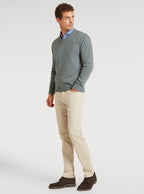 Maglia scollo a V in lana e cashmere - StepByStep