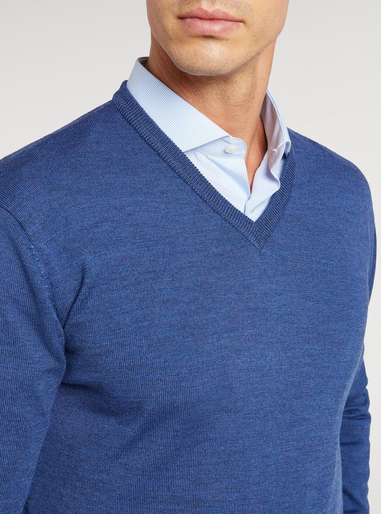 Maglia scollo a V in lana merino - StepByStep