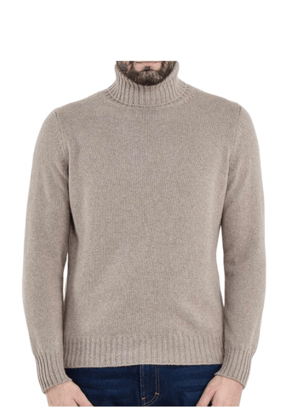Maglia Uomo Collo Alto Cashmere Rigenerato Finezza 7 - StepByStep