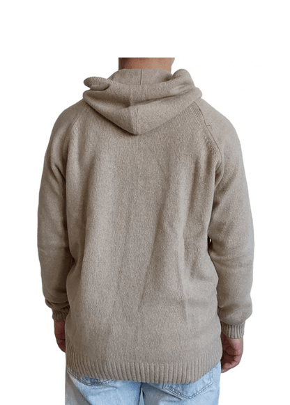 Maglia Uomo con Cappuccio Cashmere Rigenerato - StepByStep