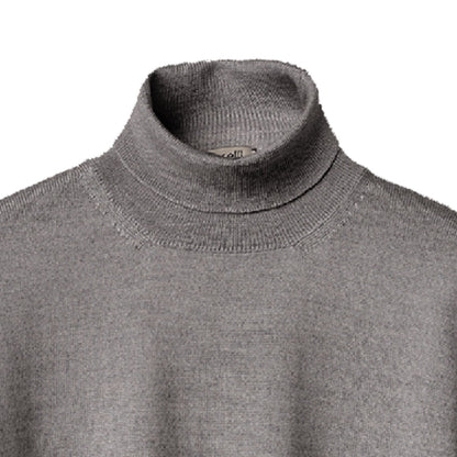 Maglia Uomo Dolcevita Cashmere Uomo, Seta e Lana Merino - StepByStep