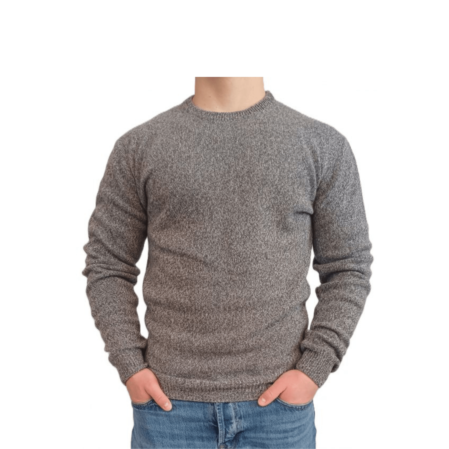 Maglia Uomo Girocollo Cashmere Rigenerato Finezza 7 - StepByStep
