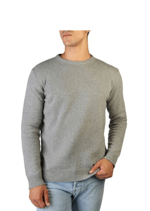 Maglia Uomo Girocollo Cashmere Rigenerato Finezza 7 - StepByStep