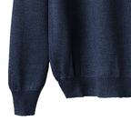 Maglia Uomo in misto Cashmere, Seta e Lana Merino Extrafine Girocollo - StepByStep