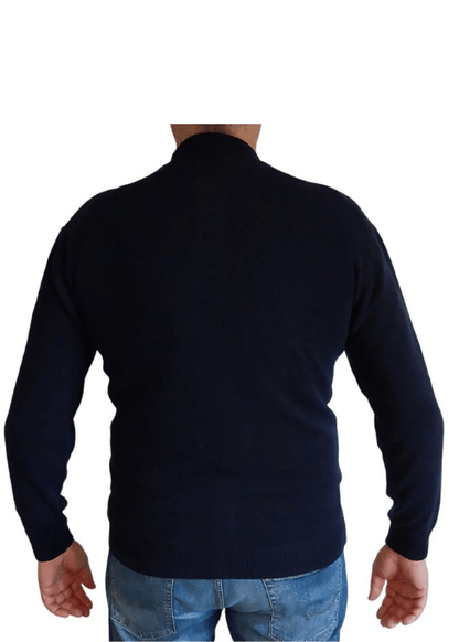 Maglia Uomo Zip Cashmere Rigenerato - StepByStep