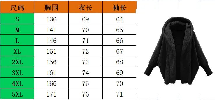 Maglione con cappuccio in pile da donna Cappotto cardigan in cashmere di agnello solido Cappotto da donna Casual in peluche Autunno Inverno Top in cotone a maniche lunghe - StepByStepNow