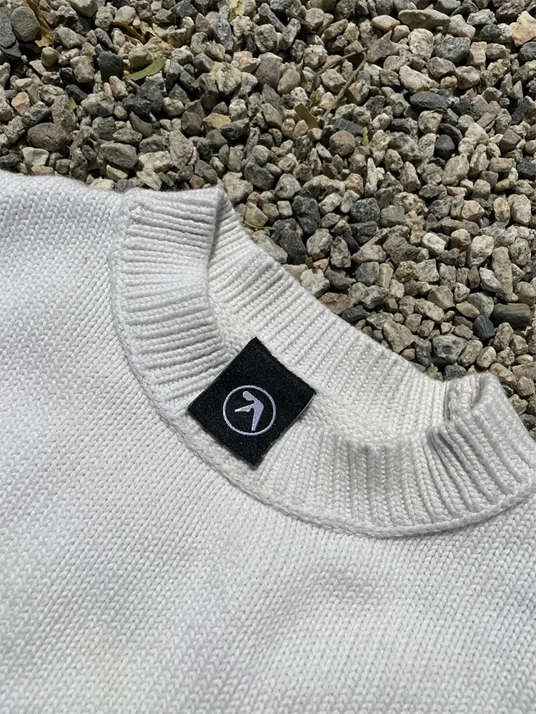 Maglione da uomo Y2K Aphex Twin Knit Pullover oversize Maglione gotico Grafica invernale Streetwear Top a maniche lunghe Abbigliamento vintage - StepByStepNow