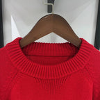 Maglione lavorato a maglia da donna con numero di colore a contrasto StepByStepNow