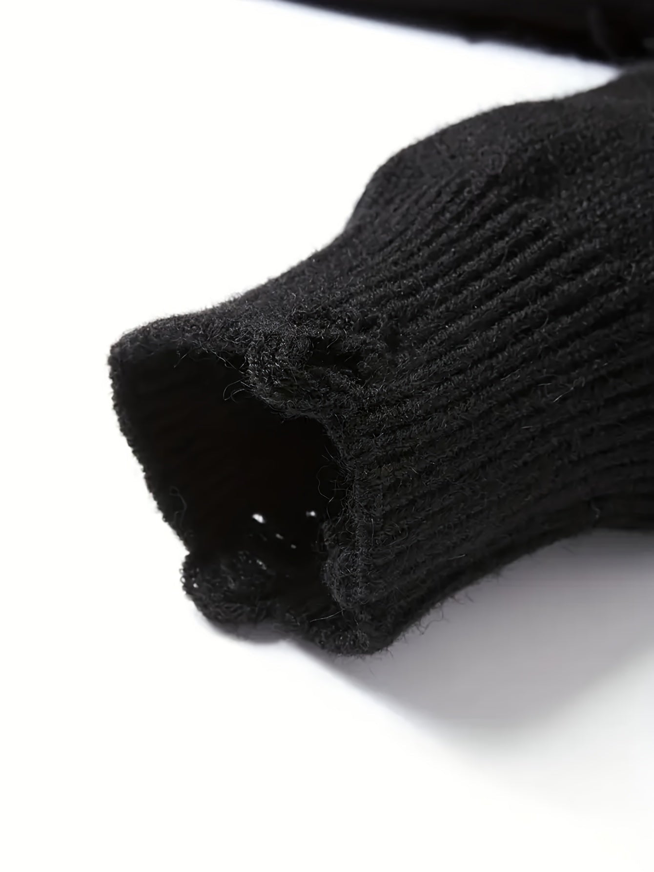 Maglione pullover strappato in tessuto lavorato a maglia effetto consumato. - StepByStepNow