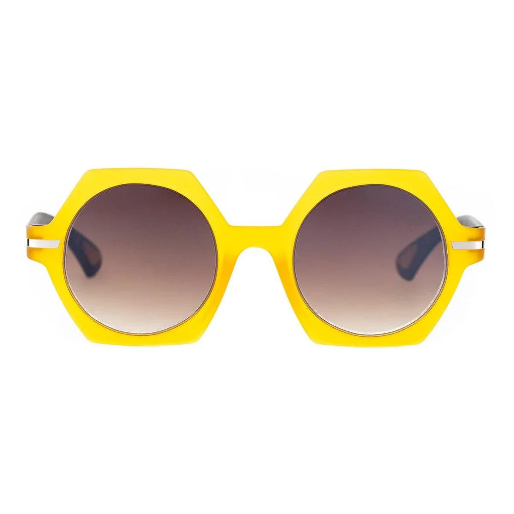 AirDP Maria Chiara C4 sunglasses in brown, yellow