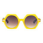 AirDP Maria Chiara C4 sunglasses in brown, yellow