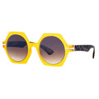 AirDP Maria Chiara C4 sunglasses in brown, yellow