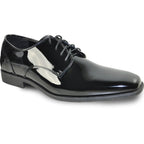 "Matteo" Black Vangelo Tuxedo Shoes - StepByStep