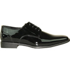 "Matteo" Black Vangelo Tuxedo Shoes - StepByStep