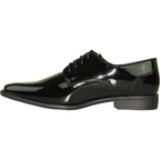 "Matteo" Black Vangelo Tuxedo Shoes - StepByStep