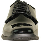 "Matteo" Black Vangelo Tuxedo Shoes - StepByStep