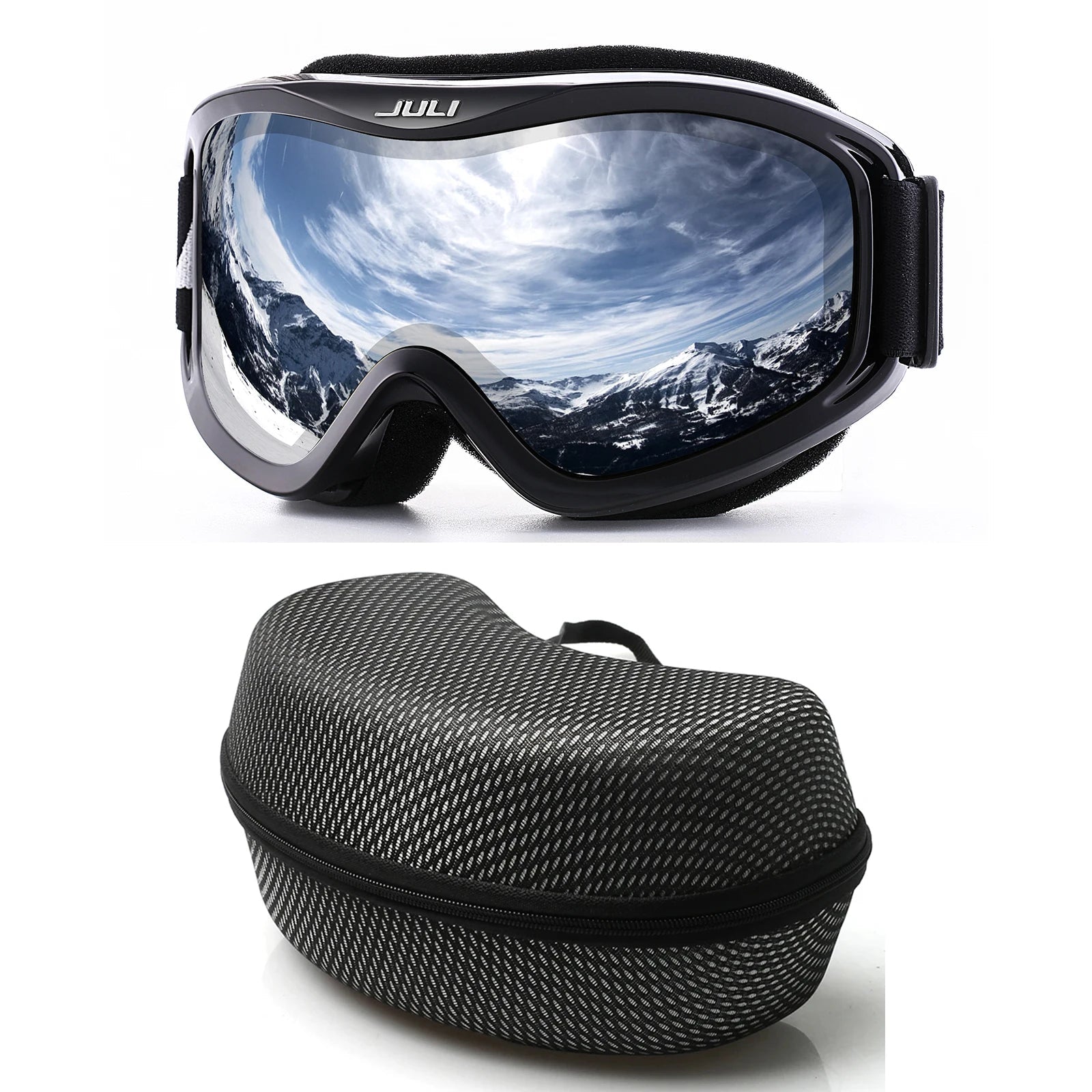 MAXJULI Occhiali da sci professionali Doppio strato Anti-Fog UV400 - StepByStepNow