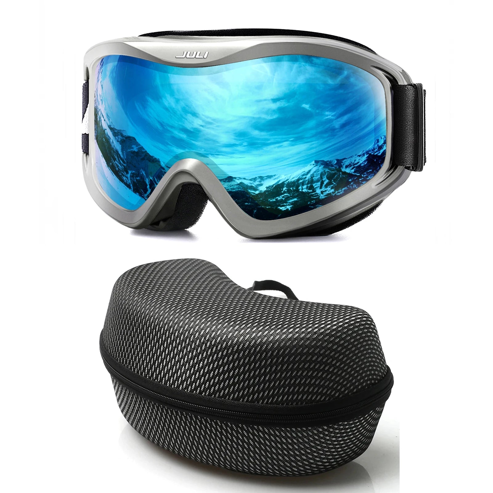 MAXJULI Occhiali da sci professionali Doppio strato Anti-Fog UV400 - StepByStepNow