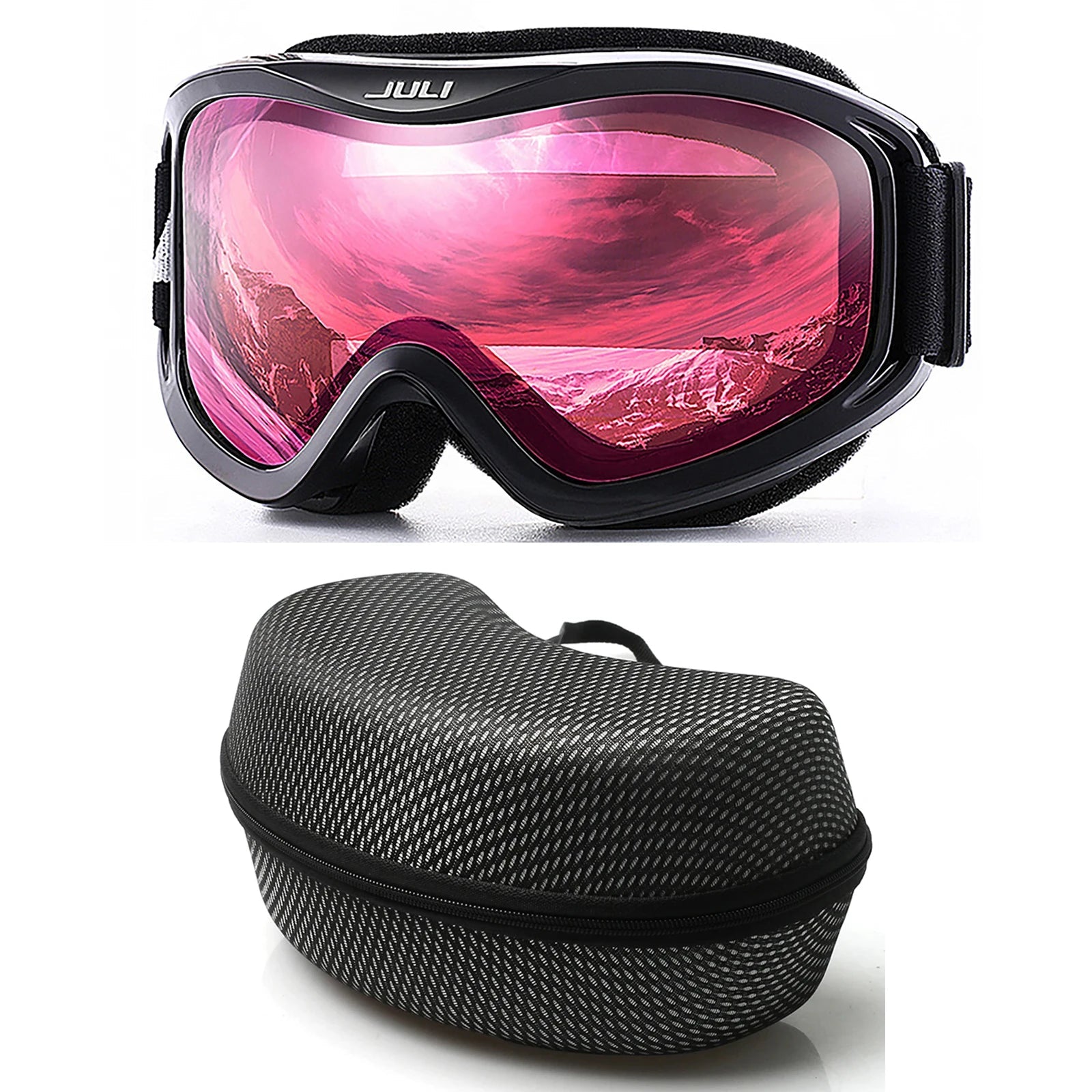 MAXJULI Occhiali da sci professionali Doppio strato Anti-Fog UV400 - StepByStepNow