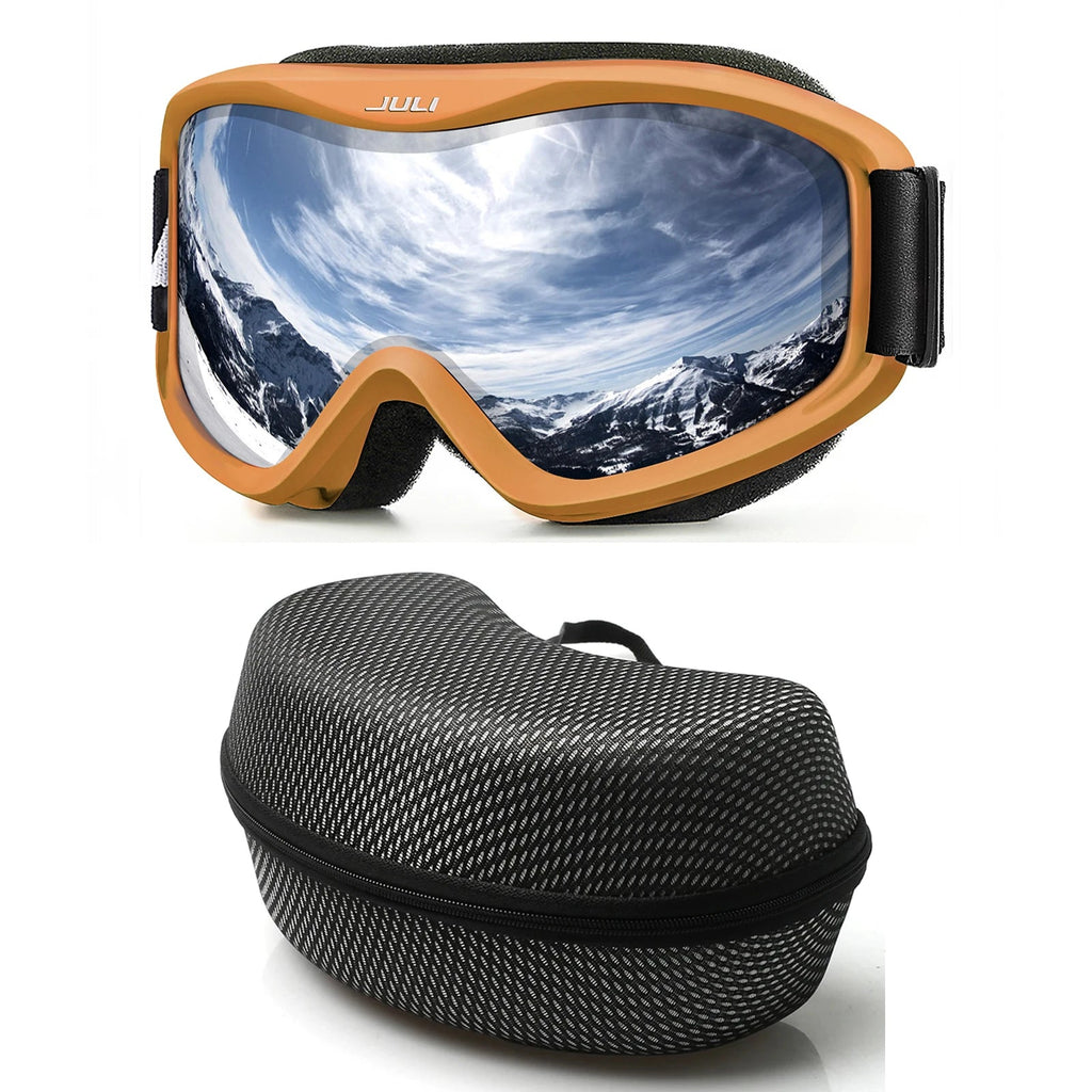 MAXJULI Occhiali da sci professionali Doppio strato Anti-Fog UV400 - StepByStepNow