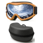 MAXJULI Occhiali da sci professionali Doppio strato Anti-Fog UV400 - StepByStepNow