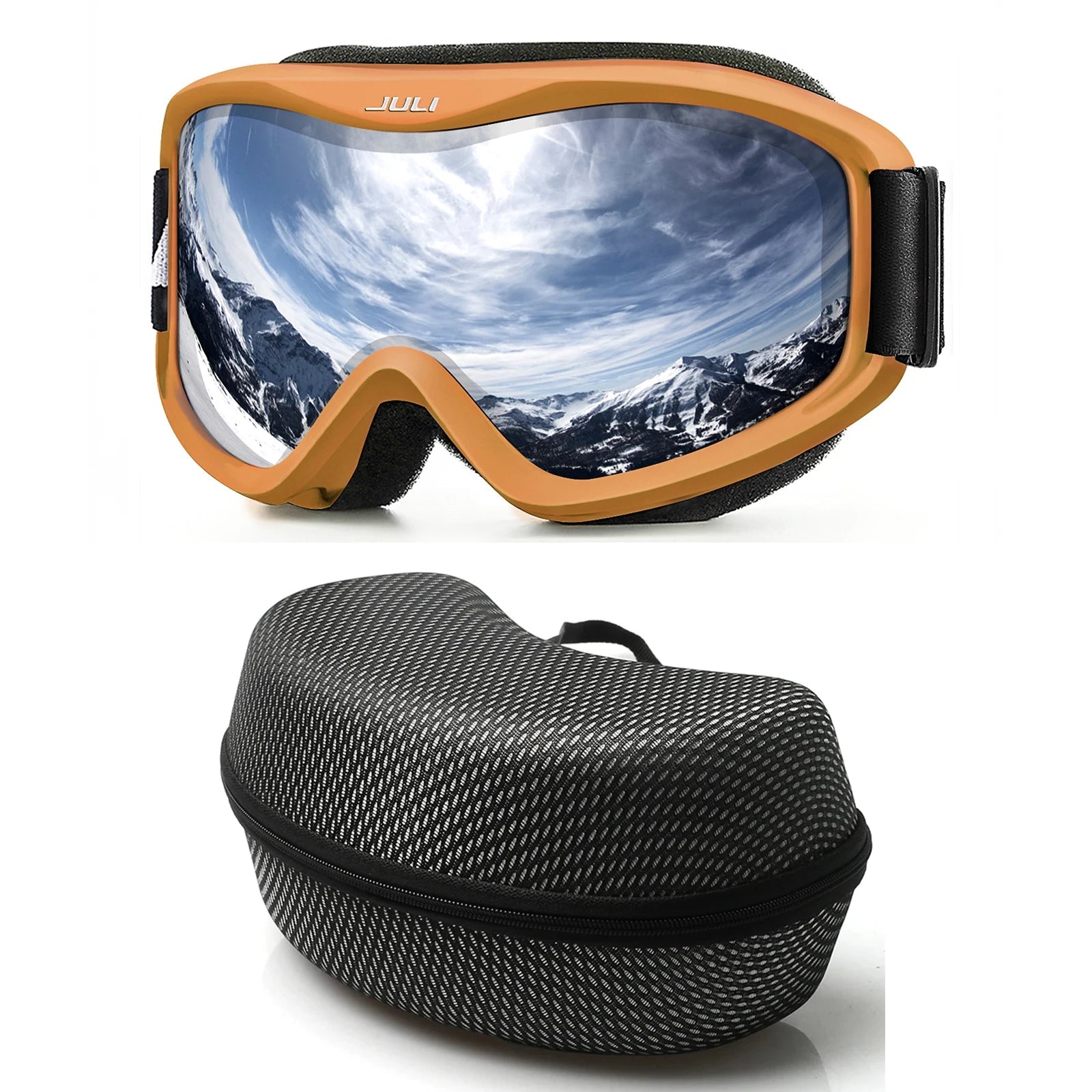 MAXJULI Occhiali da sci professionali Doppio strato Anti-Fog UV400 - StepByStepNow