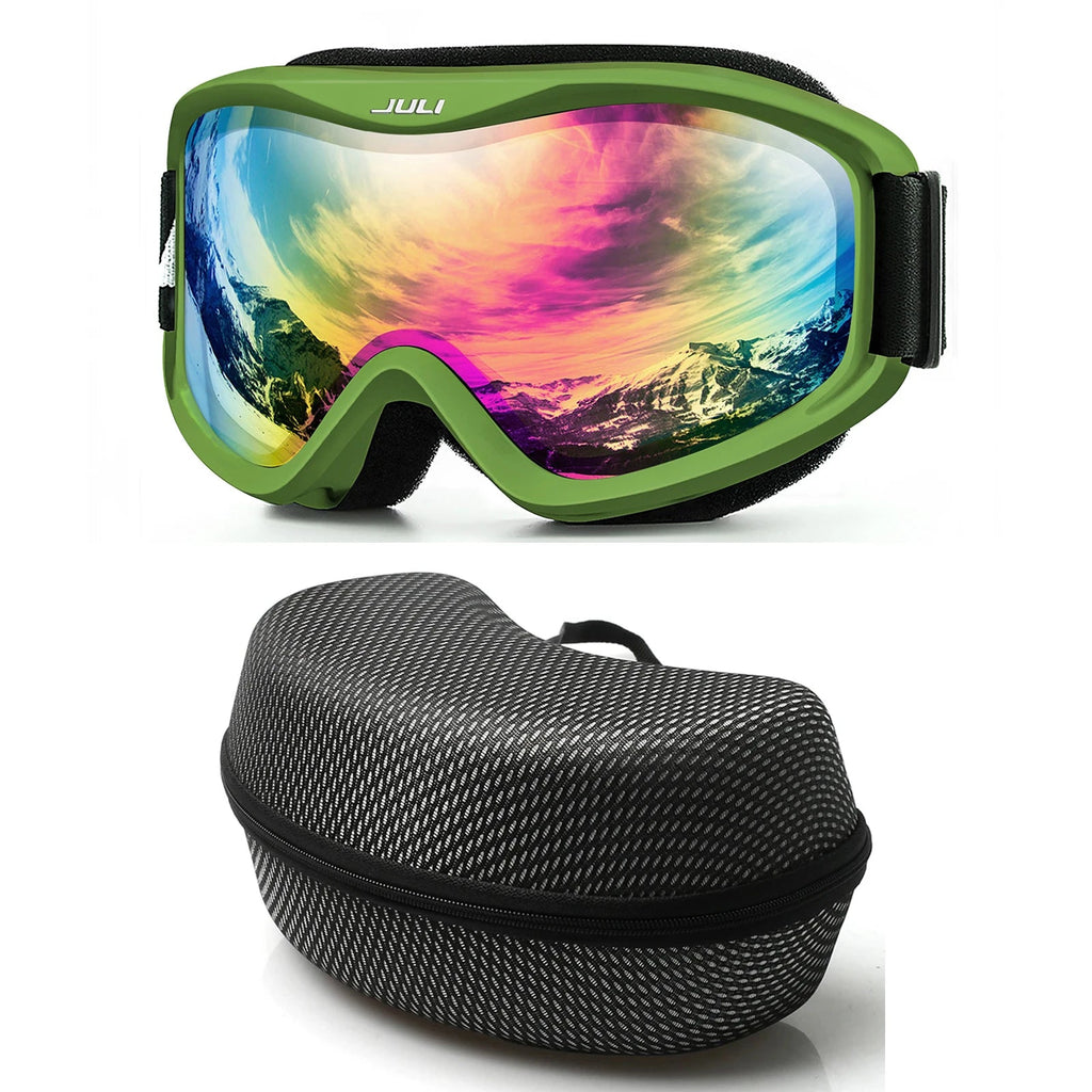 MAXJULI Occhiali da sci professionali Doppio strato Anti-Fog UV400 - StepByStepNow
