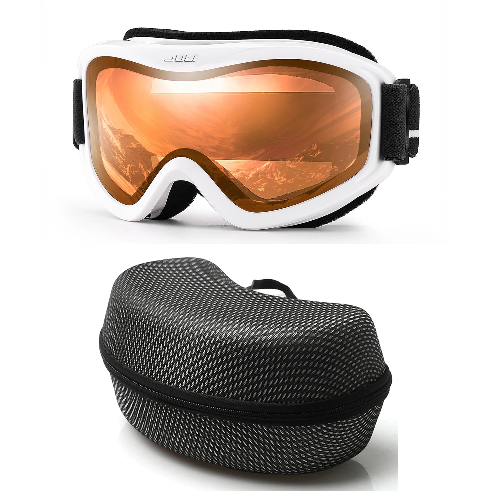 MAXJULI Occhiali da sci professionali Doppio strato Anti-Fog UV400 - StepByStepNow