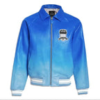 Men Hip Hop Sheep skin Varsity Jacket Embroidered Diamond Classic Casual - StepByStep