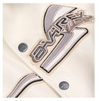 Men Hip Hop Sheep skin Varsity Jacket Embroidered Diamond Classic Casual - StepByStep